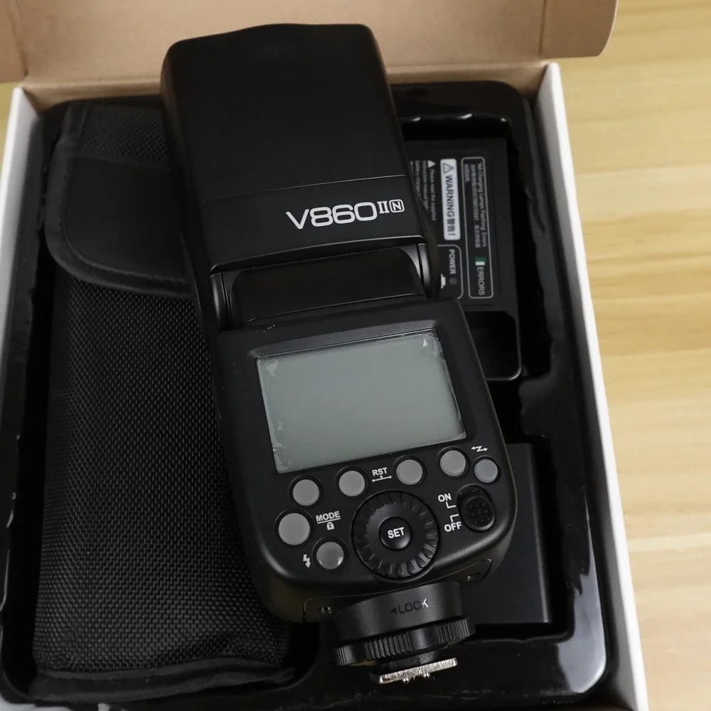 Godox VING V860IIN TTL Li-Ion Flash Kit for Nikon Cameras